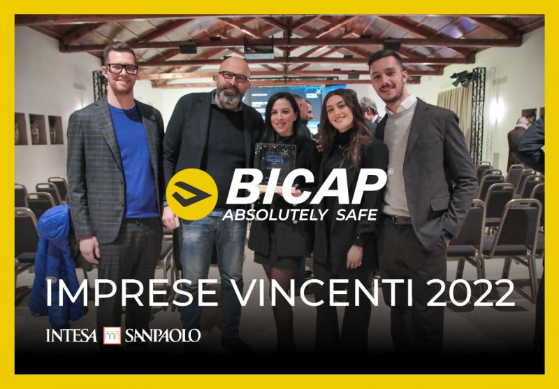 Intesa Sanpaolo premia BICAP tra le IMPRESE VINCENTI 2022